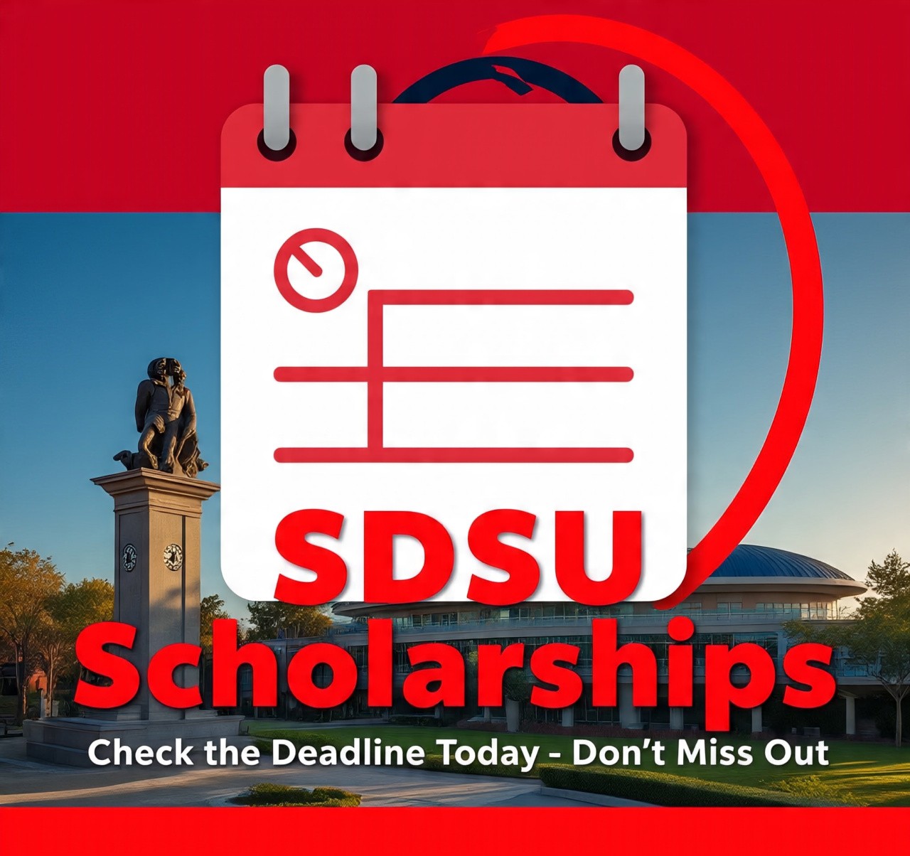SDSU Scholarships Deadline